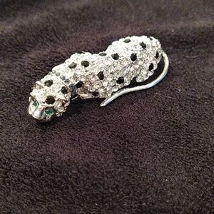KJL leopard brooch